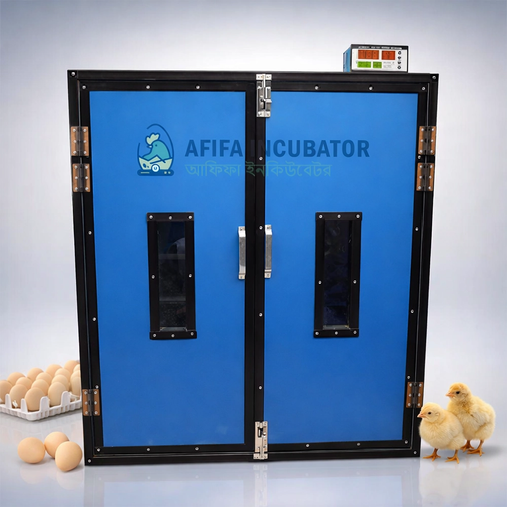 1200 egg auto incubator ১০০০ সেটার ২০০ হেচার ১২০০ ডিমের স্টিল বডির অটো ইনকিউবেটর । Auto ১২০০ Egg Incubator Price In Bangladesh - Image 1